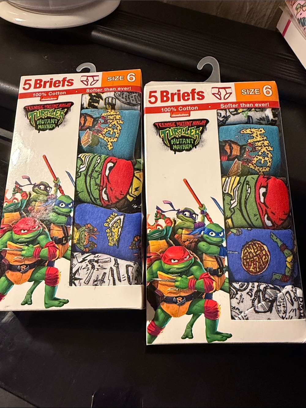Sale! 2-Pack Teenage Mutant Ninja Turtles Boys’ Briefs – Size 6